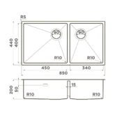 Taki 85-2-LB-U-IF Side lg фото 12
